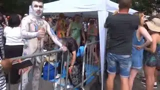 Body paint New York City #subscribe 