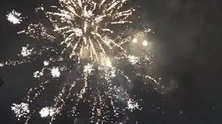 Novoročn&iacute; ohňostroj Klatovy 1.1.2019