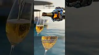THE GOLDEN SERVICE 🥂✨ | EL SERVICIO DE ORO  #shorts #luxury #future