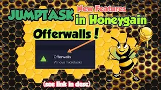 Offerwalls in Jumptask|Honeygain passive income