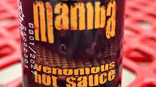 Ca John&rsquo;s black mamba venomous hot sauce 2 million scovile