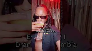 Everything I had to drink in #Colombia #Drinks #Vacation #Travel #Shorts