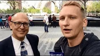 Luke Rudkowski/We Are Change talks to Richard Gage/AE911Truth at the 9/11 Museum NYC (2014)