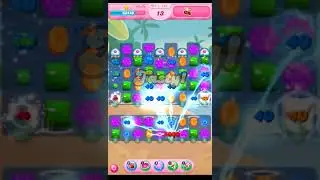 Candy Crush Saga | Level 288 Soda Sea | Finishd in 5/18 moves | Played by Manju Talukdar
