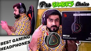 Best Gaming Headphones 🔥 | A4tech Bloody MR710 🔥 Unboxing & Review ! Pro Gamers Choice
