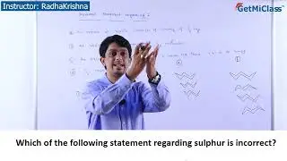Sulphur Facts Correcting Common Misconceptions JEE 12th Chemistry PBlock Elements