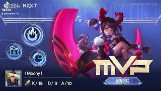 Chang'e, (Top-List-Player's MVP MOMENTS) #mlbbbestgameplay #mage #mlbbtopglobal #top10mlbb
