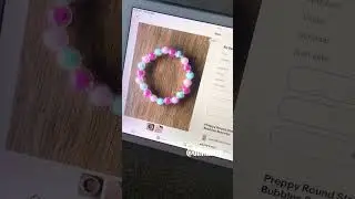 eBay shop open!! 🤍 @olivialuxe  #trending #bracelet #claybeads #handmade #jewellery #2023 #clay