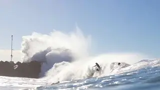 Hammerland Surf 1/25/15 GoPro Footage