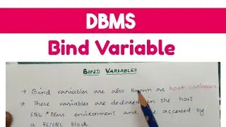 bind variable in Oracle | Tamil #gvspace #oracletutorial #plsql