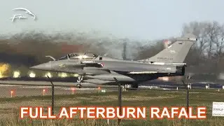 ▶️ Ramstein Flag 2025: Ground Level Perspective &ndash; Rafale Afterburner Launch