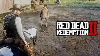 RDR2 - Mislead This Lost Drunk And It Will End In His Death.