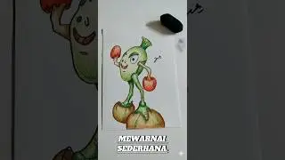 Tutorial membuat ikan dan monster  #drawing #art