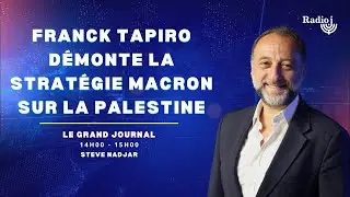 Abbas, Macron, Hamas : Franck Tapiro d&eacute;monte la strat&eacute;gie Macron sur la Palestine