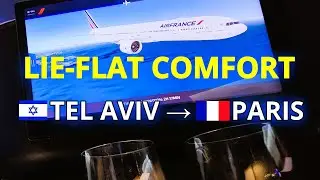 🇮🇱 Tel Aviv (TLV) &rarr; 🇫🇷 Paris (CDG) &bull; Air France Business Class &bull; Lie-Flat Comfort &bull; Boeing 777-300ER