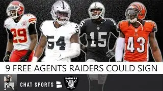 Raiders Free Agent Targets: 9 NFL Players Oakland Could Sign In 2019