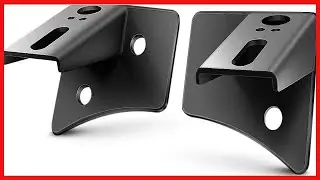 Nilight - 90026B 2PCS Jeep JK A-Pillar Windshield Hinge Mounting Brackets for Offroad LED Fog Light