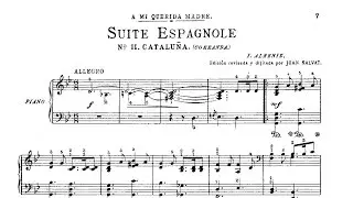Catalu&ntilde;a (Suite espa&ntilde;ola, II) - Alb&eacute;niz