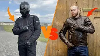 Motorcycle Jacket vs Leather Jacket for Riding Safety