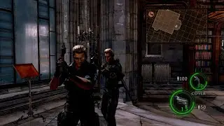 RE5 - Double Wesker team vs Wesker boss - Coop mode