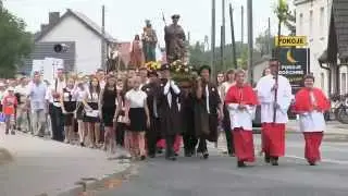 Odpust św  Rocha  2015 procesja