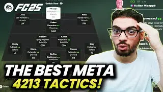THE BEST META 4213 FORMATION AND CUSTOM TACTICS | FC 25 ULTIMATE TEAM