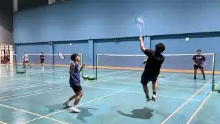 Nuer-yangBadminton 10/1/2026 - พี่บอส/เจมส์ vs พี่เบิร์ด/ฟลุ้ค #Bestminton #ตีมั่วแบดมินตัน #ตีแบด