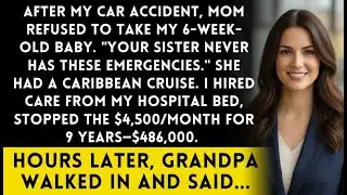 My Mother Refused to Help My Newborn After My Car Accident—One Call from Grandpa Changed Everything