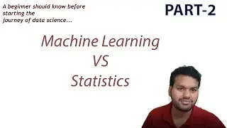Diff b/w #statistics and #machinelearning| Learn Data Science in #Hindi|First step in #datascience