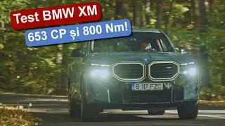 Test BMW XM: 653 CP și 800 Nm pentru 170k