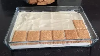 📣 DİKKAT BU TATLI BAĞIMLILIK YAPIYOR👌AZ MALZEMELİ ÇOK LEZZETLİ😋TAM ÖLÇÜLÜ Bisküvi pastası