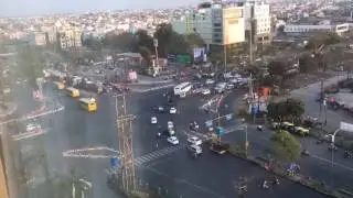 Indore's traffic timelapse