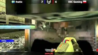 ESC Gaming vs fnatic @de_train