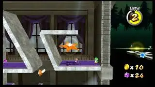 Super Mario Galaxy 2 - Flash Black Galaxy Gameplay - ericfortesTV