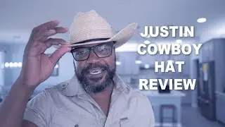 JUSTIN COWBOY HAT REVIEW | BRUSH HOG PALM STRAW WESTERN HAT