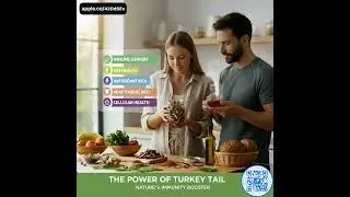 🦃🍄 Turkey Tail Powder: A Complete Health Guide 🍄 #mushroom #herbs #healthyfood #antioxidants
