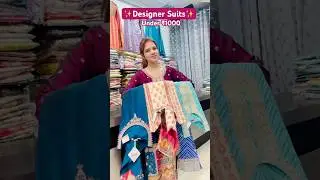 Designer suits under 1000✨💖 Want to restock? |☎️7060550902 #youtubeshorts #trending #viral #suits