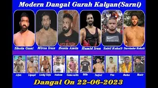 (Live) Gurah Kalyan(Sarni)J&K Kushti Dangal 22June 2023 By Punjabilivetv.com