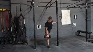 Rack Assisted Single Leg RDL