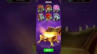 UNBOX PREMIUM CHEST - Magical Creatures at game Harry Potter Puzzles & Spells