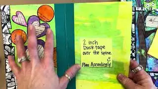 Mini Mixed Media Book- Mod Podge