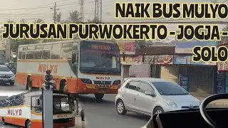 GABUT!! NAIK BUS MULYO, BUS LEJEN JURUSAN PURWOKERTO - JOGJA - SOLO , TERNYATA BUSNYA ENAK