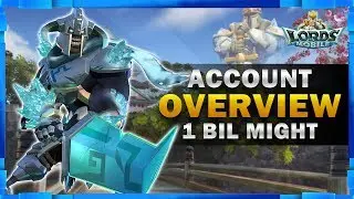 1 BILLION MIGHT ACCOUNT OVERVIEW - NASTY JOKER - LORDS MOBILE