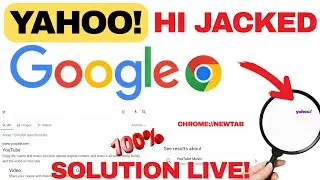 How-to Remove Yahoo Search Bar From Chrome | Yahoo Hijacked Google Search and Chrome | Easy Tutorial