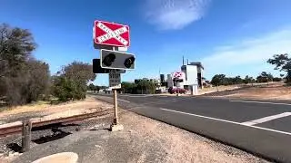 Railway crossing, Harris road, Picton, WA. (No longer abandoned)