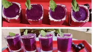 Jamun Shots&hearts;️ Unique Refreshing Cooler 😍Do try #recipe