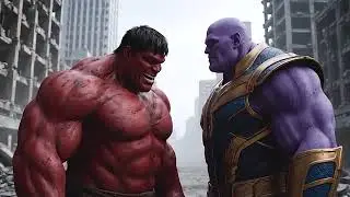 HULK vs RED HULK EPIC BATTLE! However, THOR'S Unexpected SAVE Changes Everything! 