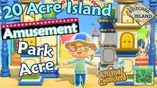 Amusement Park Acre | 20 Acre Island | ACNH Theme Park | Animal Crossing New Horizons ACNH