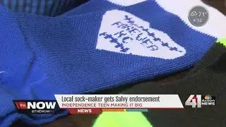 Local sock-maker gets Salvy endorsement