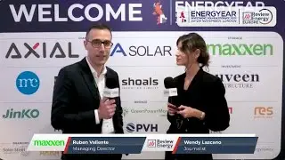 Energyear UK 2025 | Interview with Rubén Valiente from Maxxen